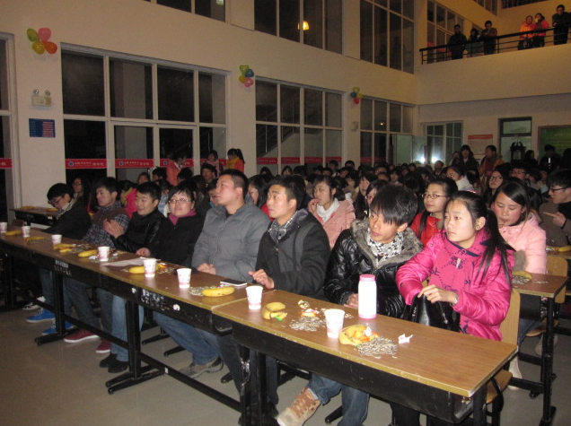 永利集团yl6809团总支学生会举办2014年元旦晚会