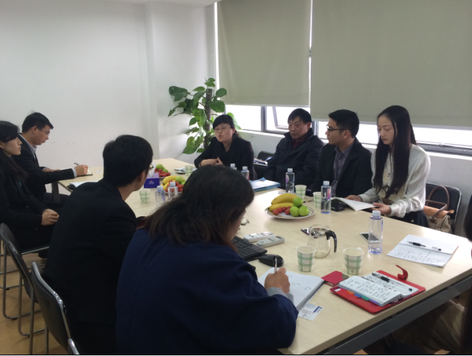 永利集团yl6809领导赴深圳国泰安教育技术股份有限公司调研考察
