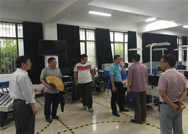永利集团yl6809方纯洁一行赴安徽工业大学参观考察