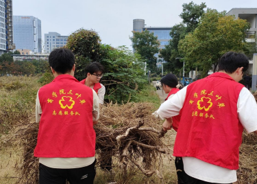 “我为师生办实事，校园清洁在行动”——永利集团yl6809党总支开展校园清扫志愿服务活动