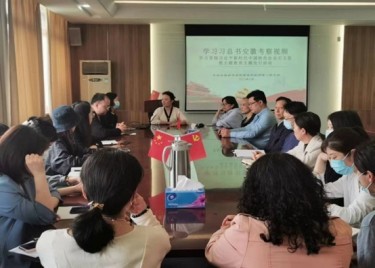 永利集团yl6809第一教师支部学习习近平总书记考察安徽重要讲话指示精神暨“三问”交流工作会议